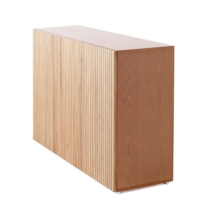 HORM sideboard with 3 doors LEON W 144 cm