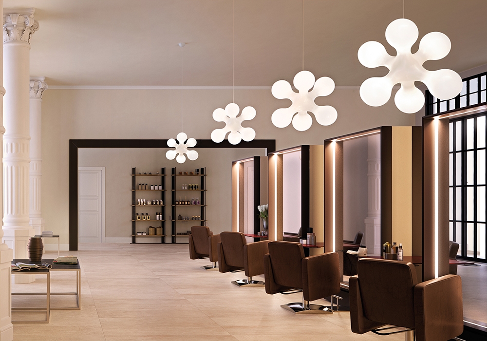 KDLN KUNDALINI suspension lamp ATOMIUM