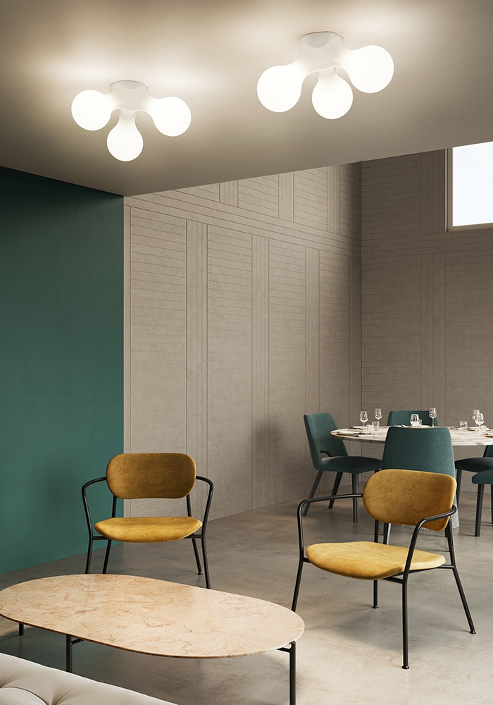 KDLN KUNDALINI wall or ceiling lamp ATOMIUM