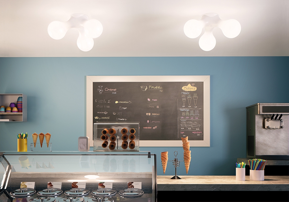 KDLN KUNDALINI wall or ceiling lamp ATOMIUM