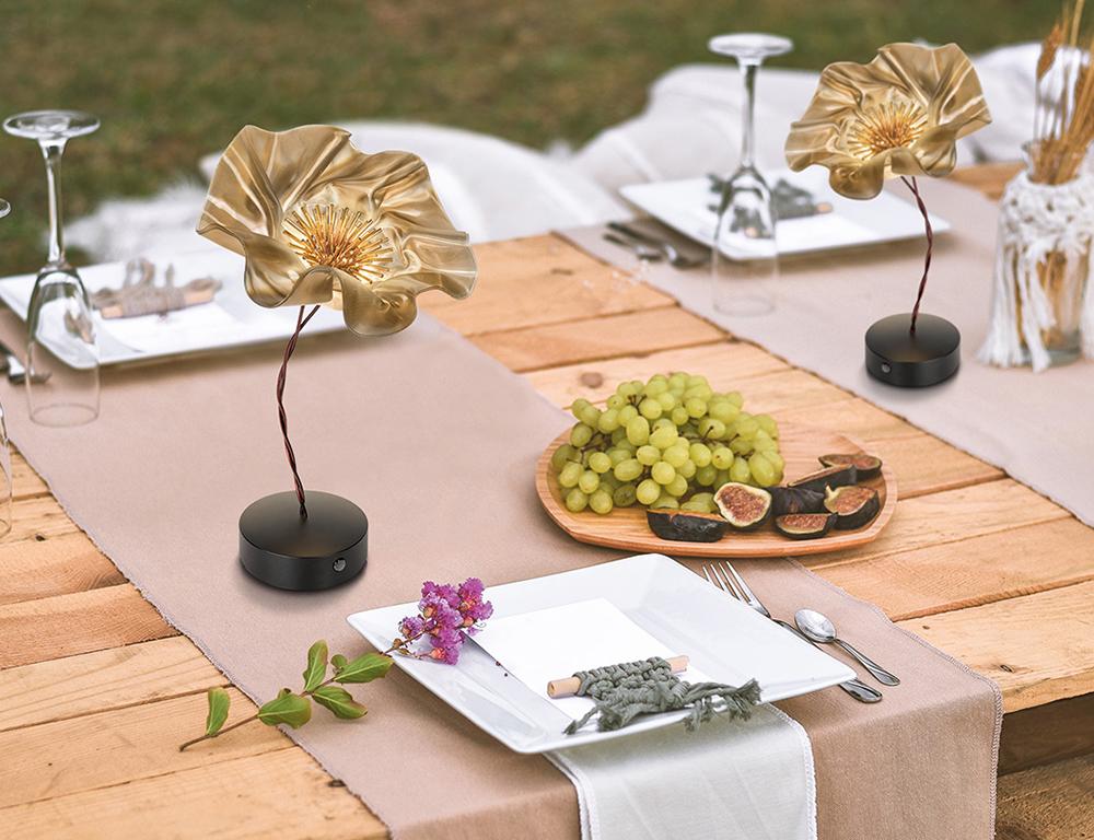 SLAMP lampe de table LAFLEUR BATTERY