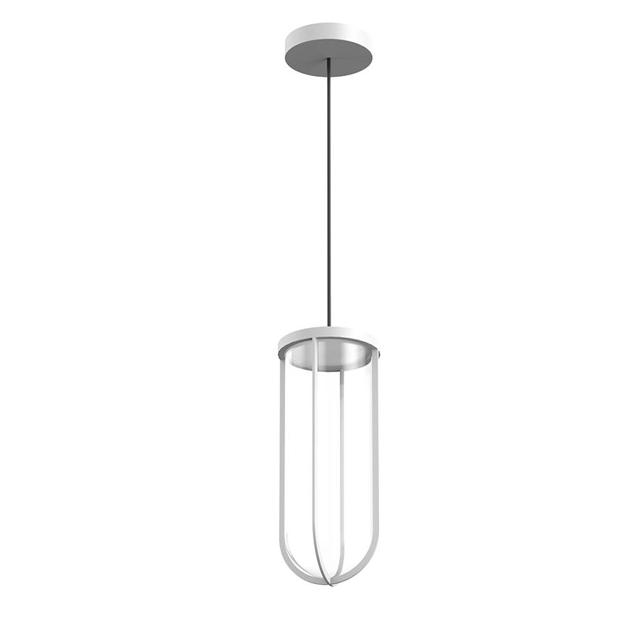 FLOS OUTDOOR lampe à suspension pour l'extérieur IN VITRO SUSPENSION DIMMABLE 1-10V (Blanc - alumini