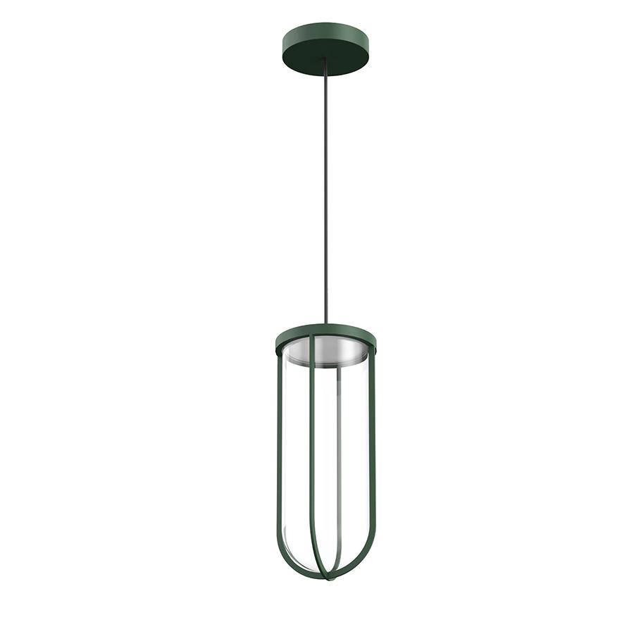 FLOS OUTDOOR lampe à suspension pour l'extérieur IN VITRO SUSPENSION DIMMABLE DALI (Forest green - a