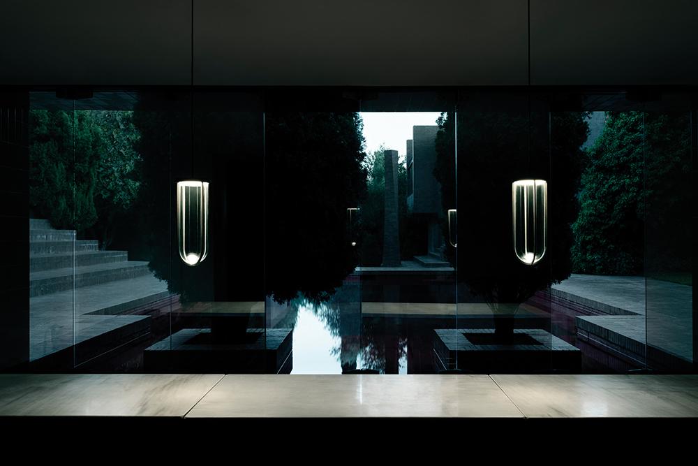 FLOS OUTDOOR lampe à suspension pour l'extérieur IN VITRO SUSPENSION NO DIMMABLE