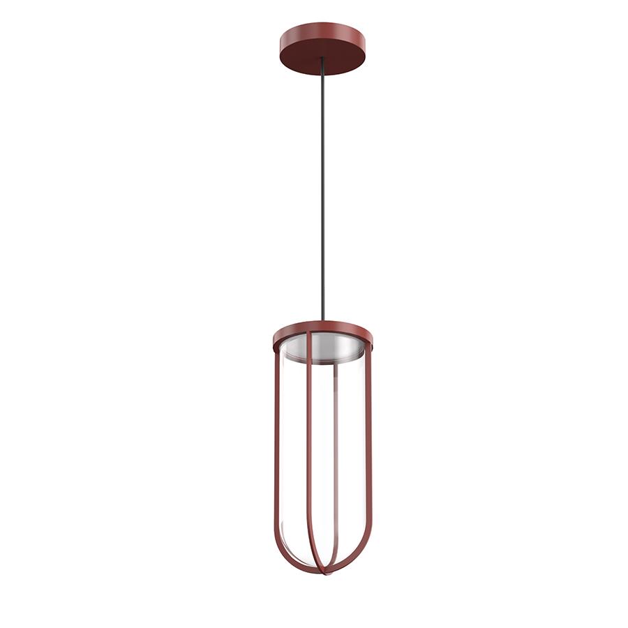 FLOS OUTDOOR lampe à suspension pour l'extérieur IN VITRO SUSPENSION NO DIMMABLE (Terre cuite - alum