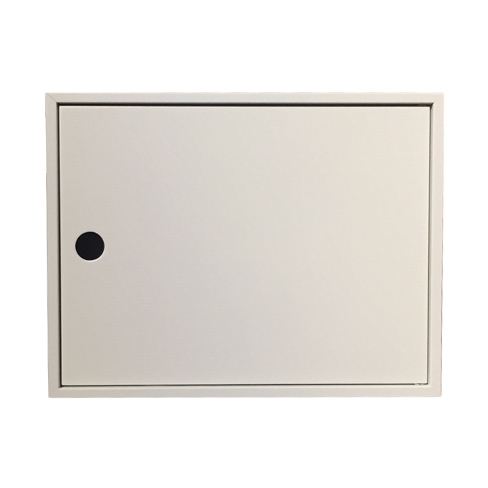 KRIPTONITE meuble de rangement avec porte BOX KROSSING MAX H 33 cmI (Blanc Opaque - mélaminé)