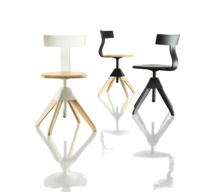 MAGIS swivel chair with adjustable height TUFFY The Wild Bunch