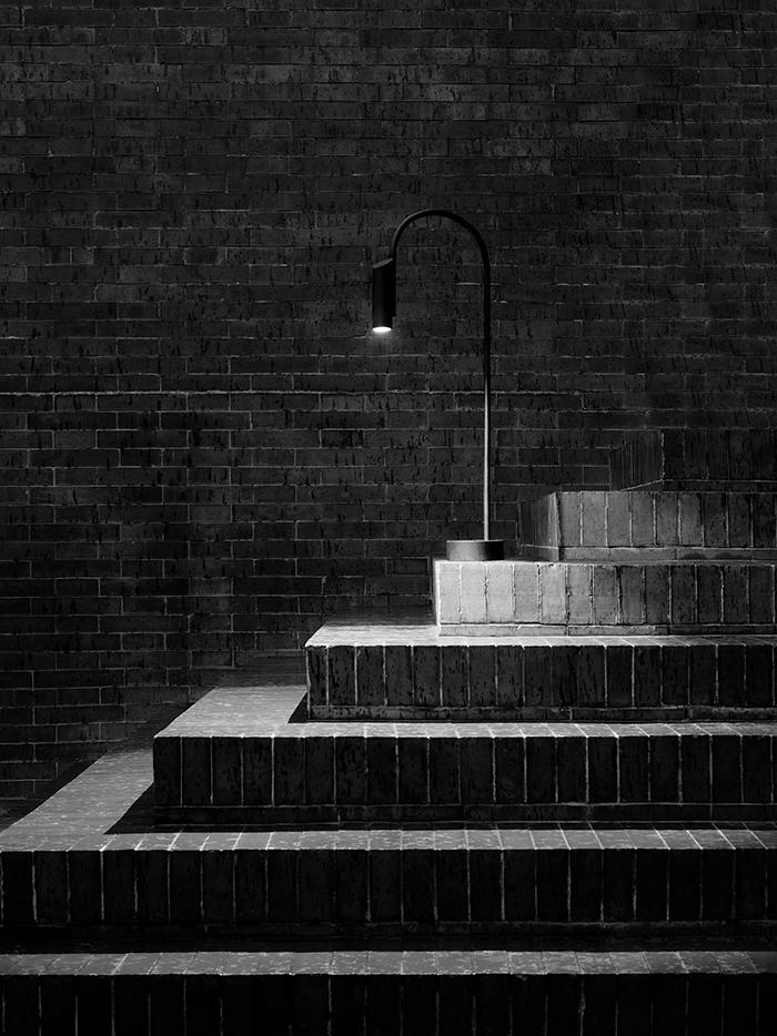 FLOS OUTDOOR lampadaire d'extérieur CAULE BOLLARD 1 DIMMABLE DALI