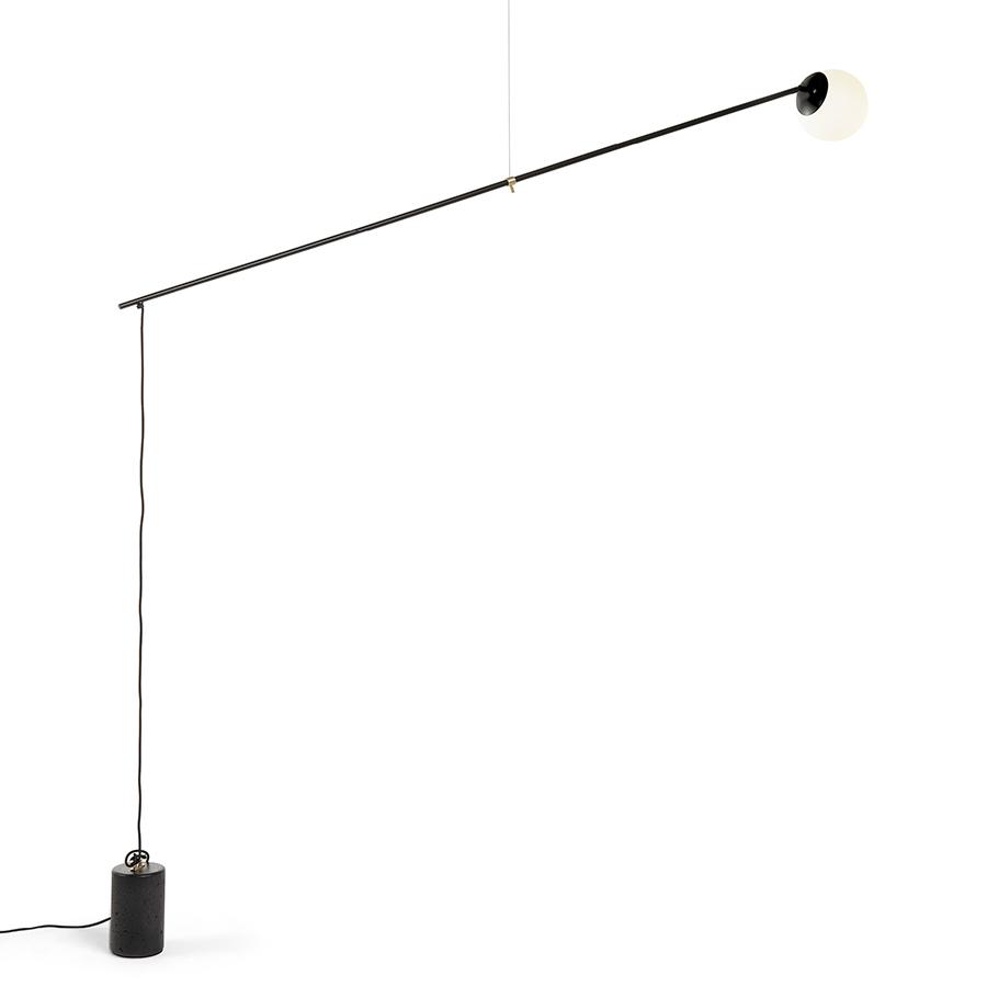 MOGG lampe à suspension BITTA (Noir - Métal peint, verre et béton)