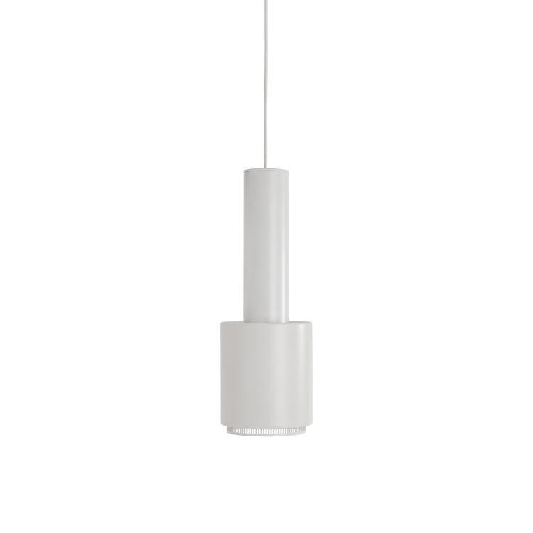 ARTEK lampe à suspension A110 HAND GRENADE (Blanc / Blanc - Métal)
