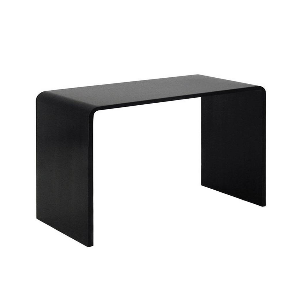 ZEUS SOLITAIRE BUREAU (Noir phosphaté, 120 x 60 x H 74 cm - Tôle d'acier)