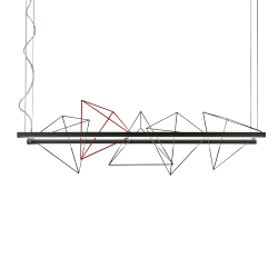 PALLUCCO lampe à suspension ROCK GARDEN 155 cm