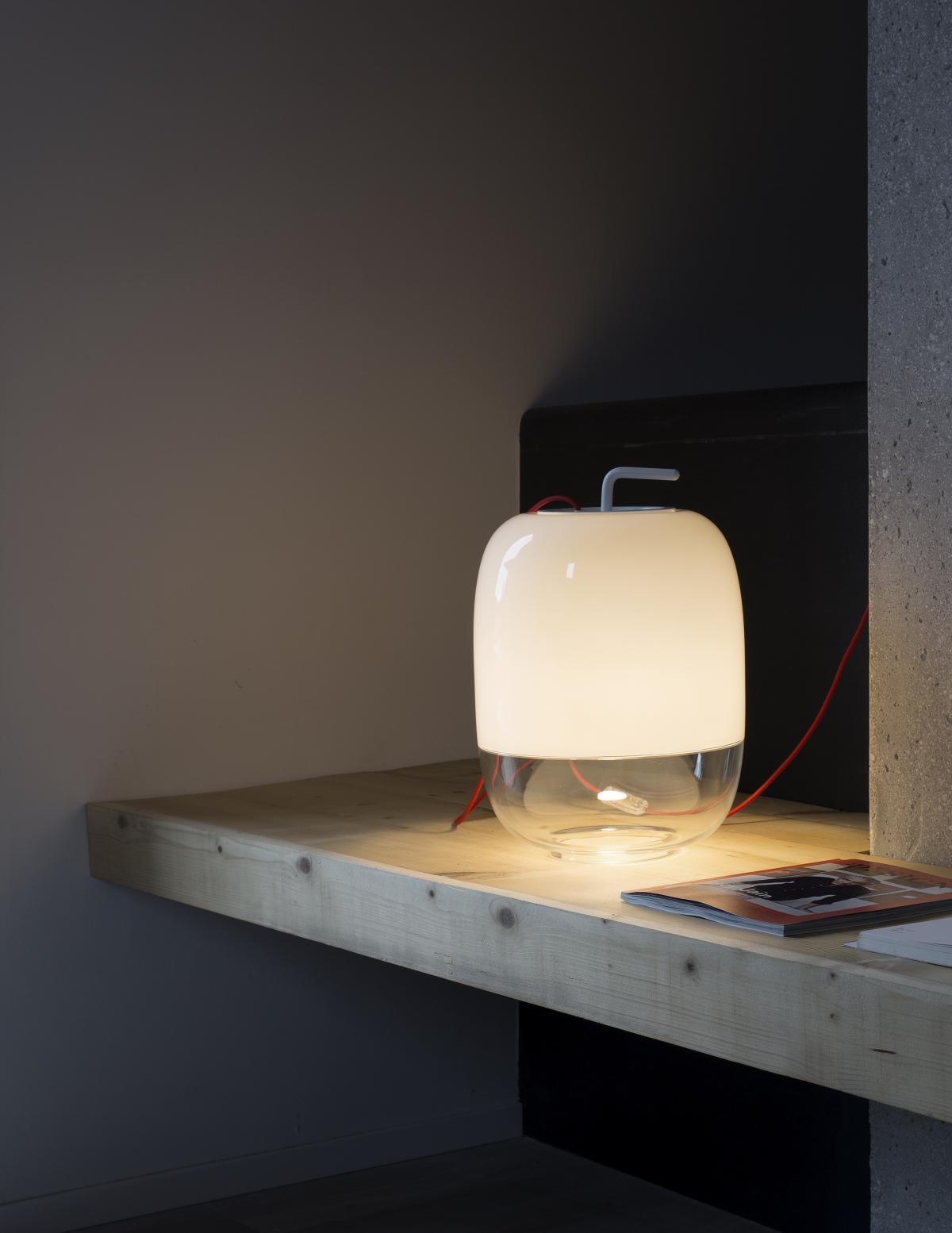 PRANDINA lampe de table GONG LED T3