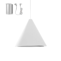 FLOS pendant lamp STRING LIGHT CONE 22 meters with FLOOR SWITCH BIANCO