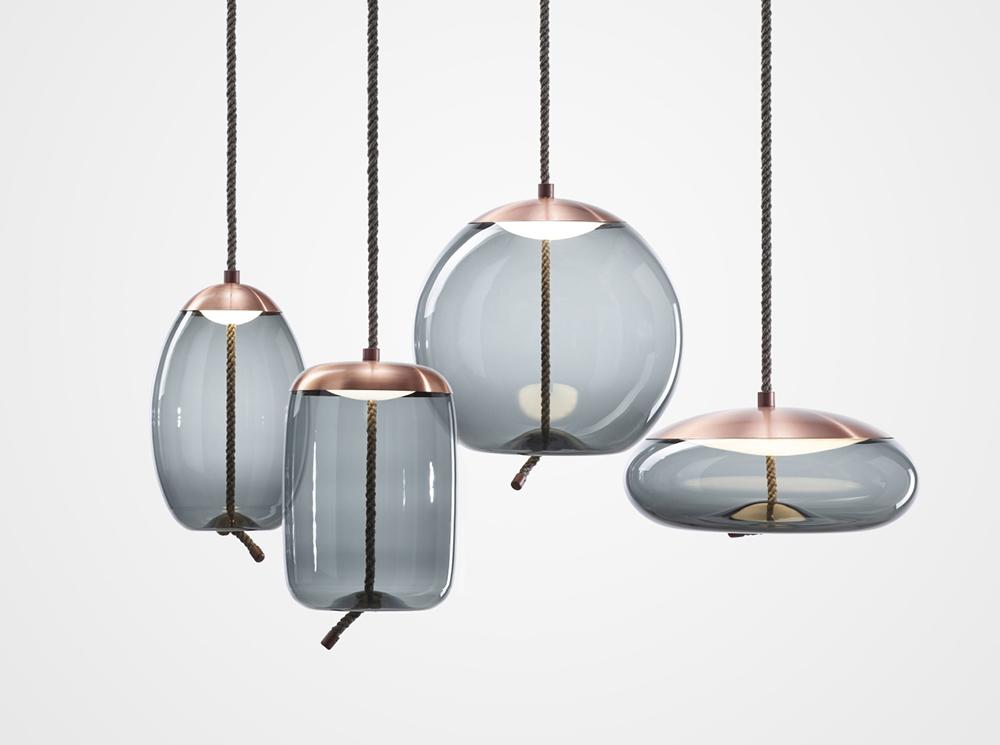 BROKIS suspension lamp KNOT CILINDRO PC1019