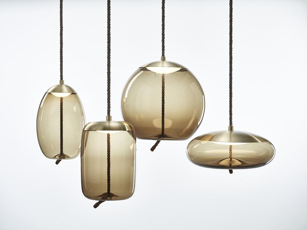 BROKIS suspension lamp KNOT CILINDRO PC1019