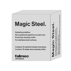 FALMEC set de 10 lingettes MAGIC STEEL Réf. 115997