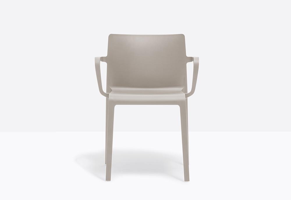 PEDRALI set de 4 chaises avec accoudoirs d'extérieur VOLT 675