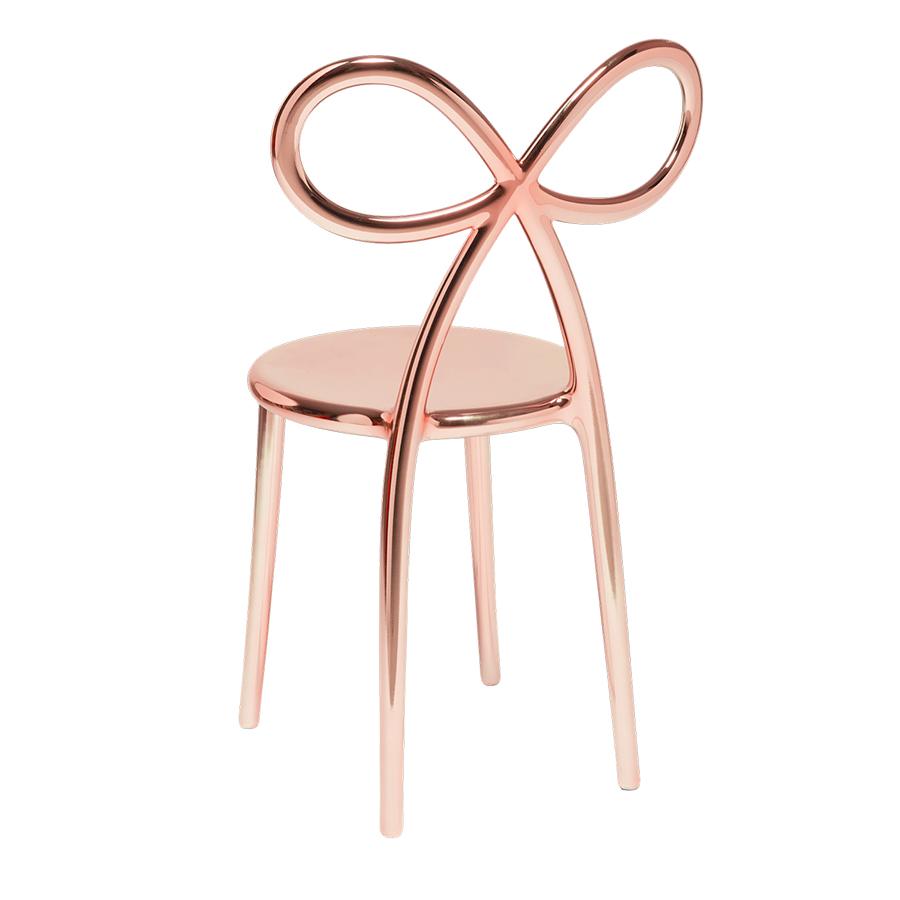 QEEBOO set de 4 chaises RIBBON CHAIR METAL FINISH