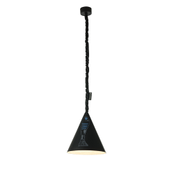 IN-ES.ARTDESIGN lampe à suspension JAZZ S LAVAGNA