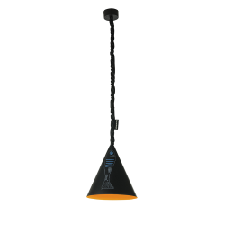 IN-ES.ARTDESIGN lampe à suspension JAZZ S LAVAGNA
