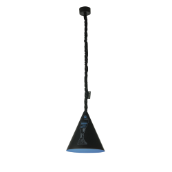 IN-ES.ARTDESIGN lampe à suspension JAZZ S LAVAGNA
