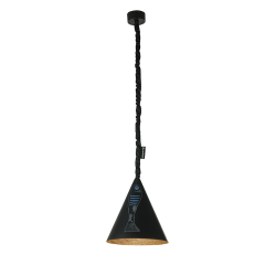 IN-ES.ARTDESIGN lampe à suspension JAZZ S LAVAGNA