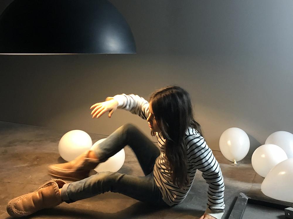 IN-ES.ARTDESIGN lampe à suspension MEZZA LUNA 1 LAVAGNA