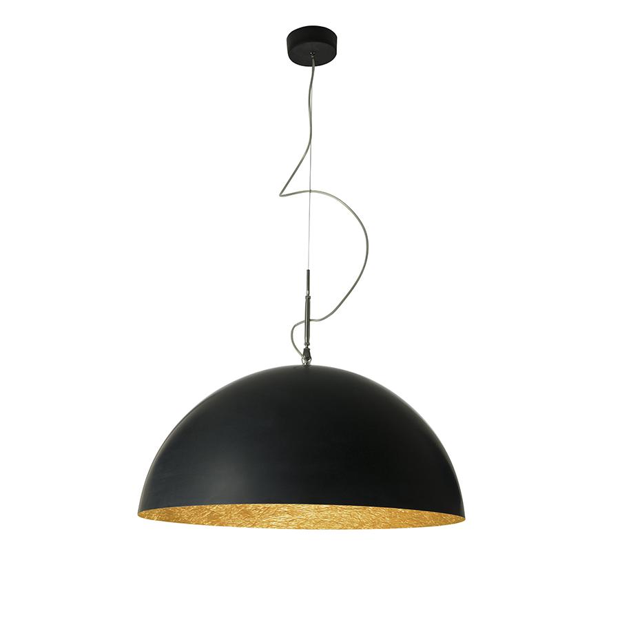 IN-ES.ARTDESIGN lampe à suspension MEZZA LUNA 1 LAVAGNA