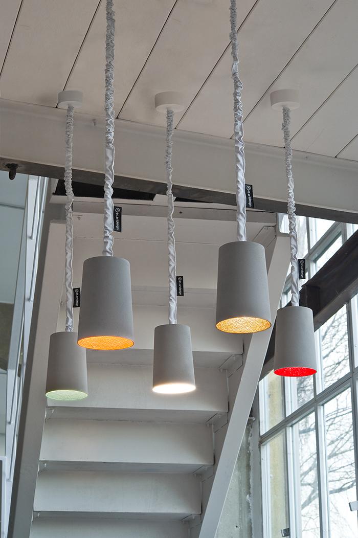 IN-ES.ARTDESIGN lampe à suspension PAINT CEMENTO