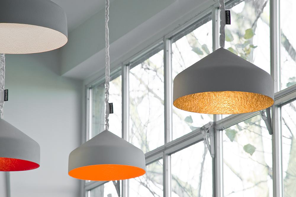 IN-ES.ARTDESIGN lampe à suspension CYRCUS CEMENTO