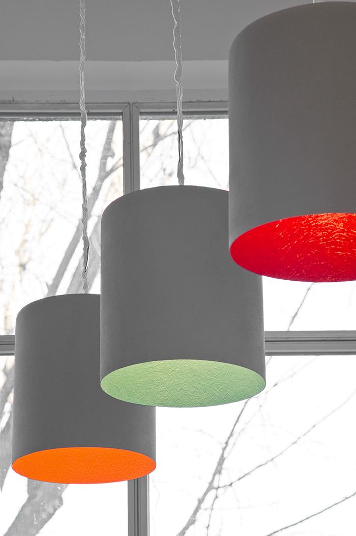 IN-ES.ARTDESIGN lampe à suspension BIN CEMENTO