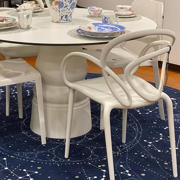 QEEBOO set of 2 chairs LOOP CHAIR without cushion