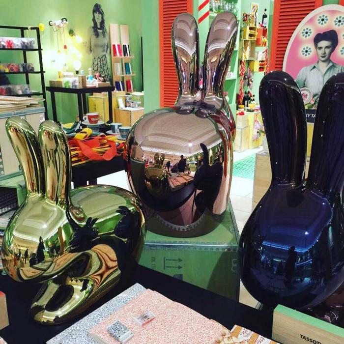 QEEBOO chair RABBIT CHAIR METAL FINISH