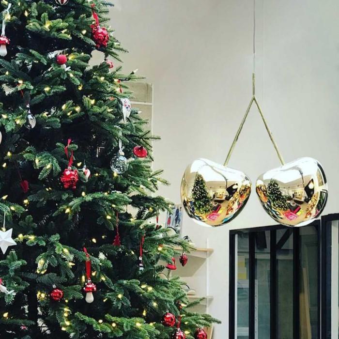 QEEBOO suspension lamp CHERRY LAMP METAL FINISH