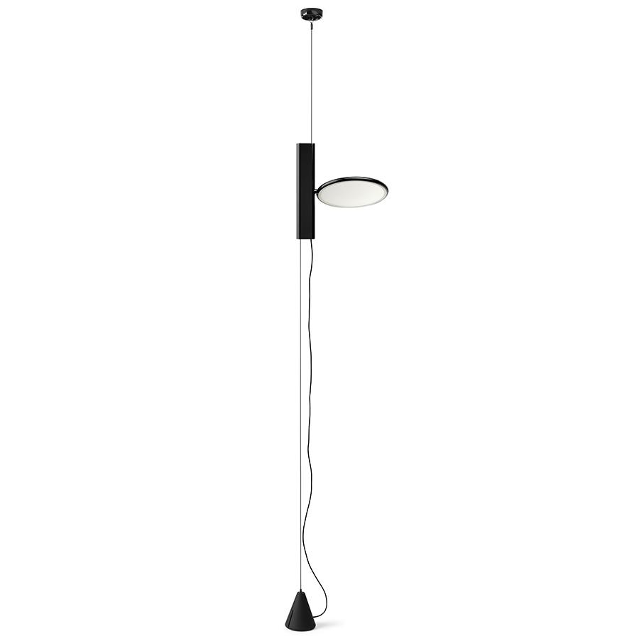 FLOS lampe à suspension OK (Noir - Aluminium et acier)