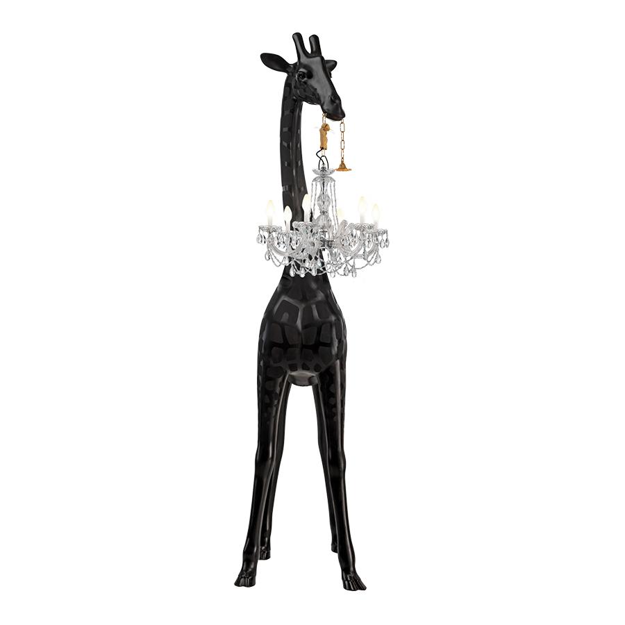 QEEBOO outdoor floor lamp GIRAFFE IN LOVE M OUTDOOR