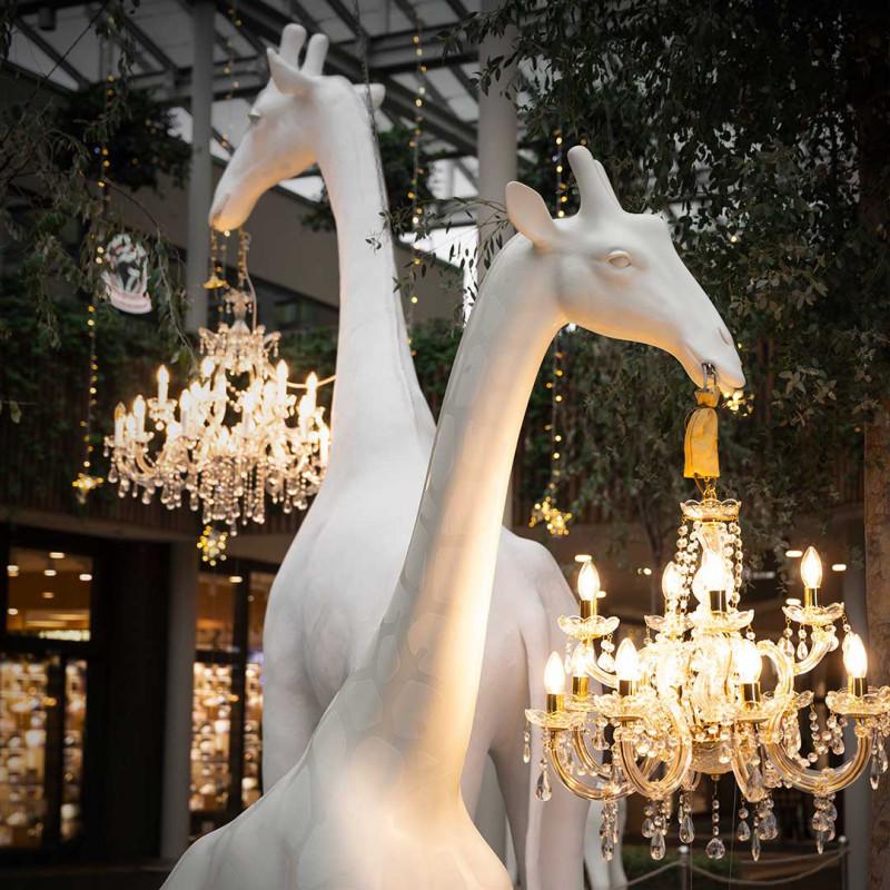 QEEBOO floor lamp GIRAFFE IN LOVE OUTDOOR M H 400 cm