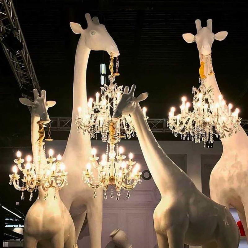 QEEBOO floor lamp GIRAFFE IN LOVE OUTDOOR M H 400 cm