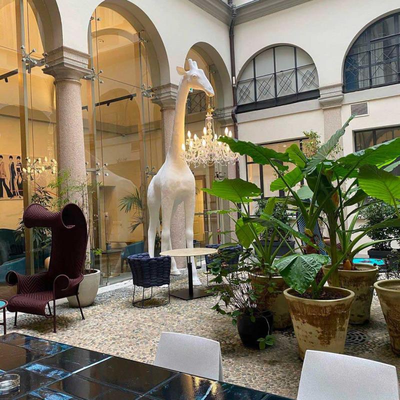 QEEBOO floor lamp GIRAFFE IN LOVE OUTDOOR M H 400 cm