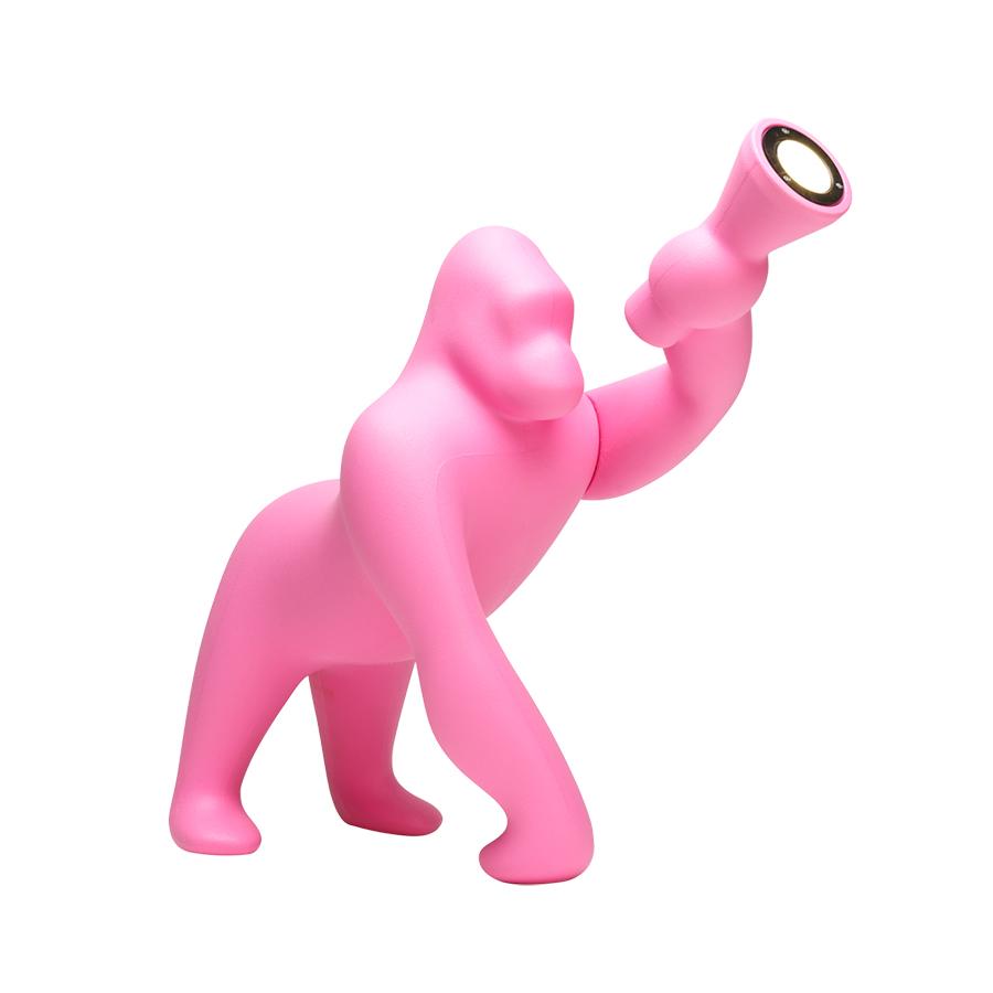 QEEBOO lampe de table KONG XS (Rose - Polyéthylène)