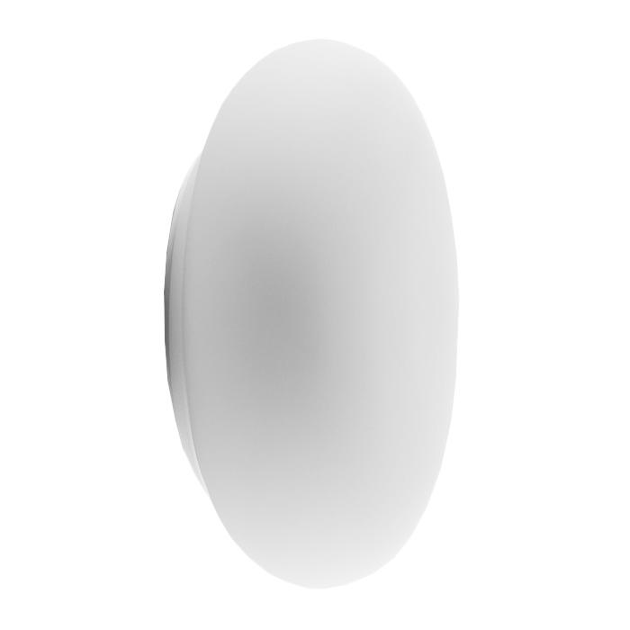 DANESE lampe murale applique ou plafonde ITKA (Ø 50 cm - verre soufflé et acier)