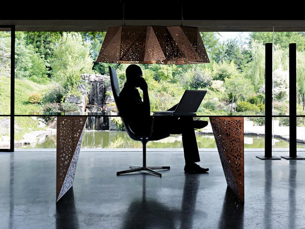 HORM table rectangulaire RIDDLED TABLE