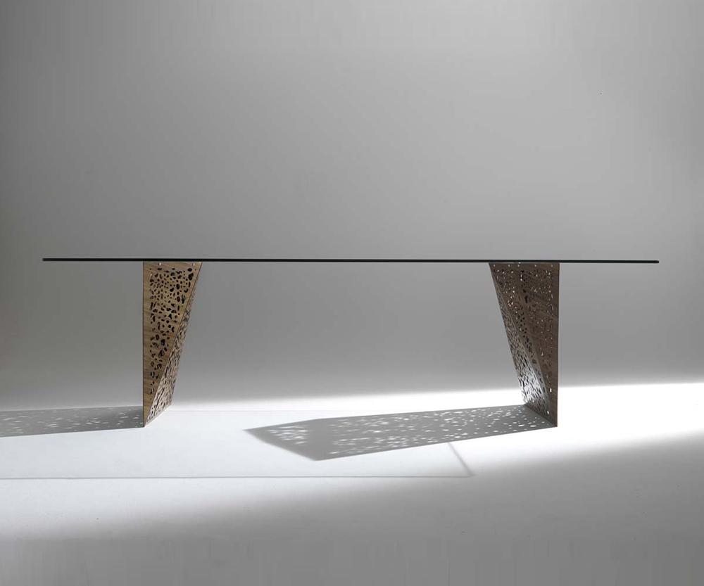 HORM table rectangulaire RIDDLED TABLE