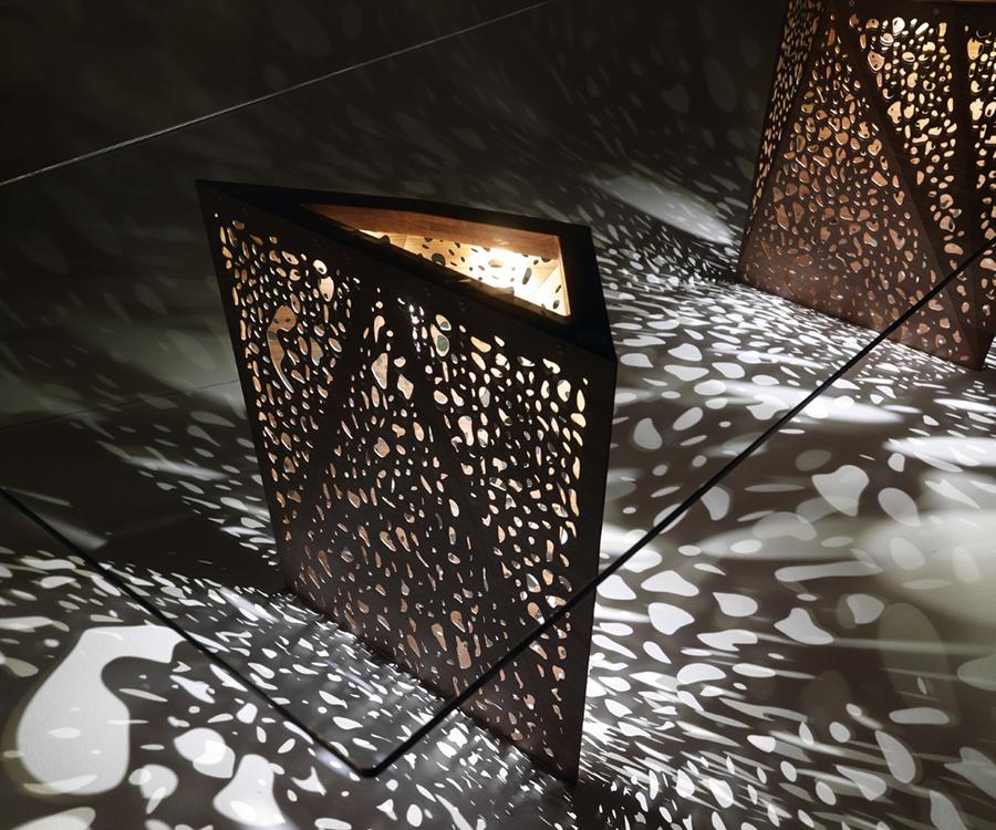 HORM table rectangulaire RIDDLED TABLE