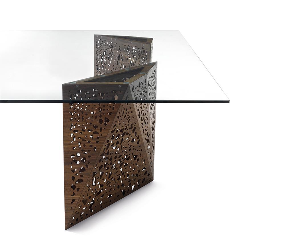 HORM table rectangulaire RIDDLED TABLE