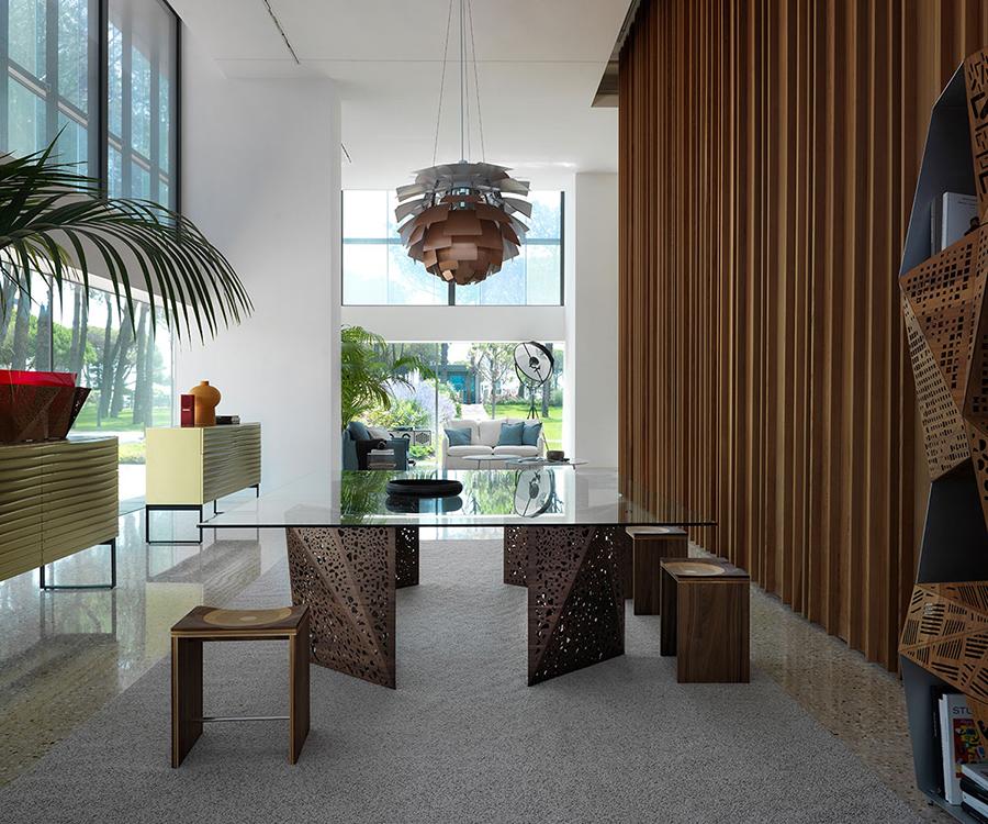 HORM table rectangulaire RIDDLED TABLE