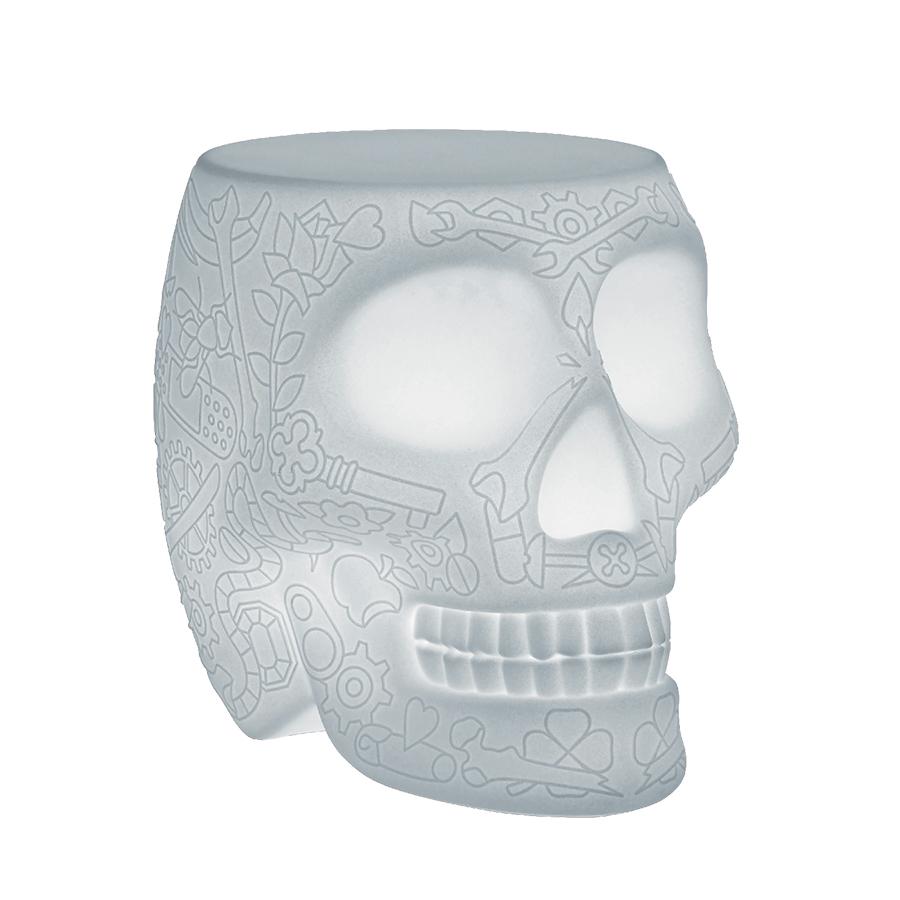 QEEBOO tabouret et table basse avec éclairage MEXICO STOOL AND SIDE TABLE LED RGB