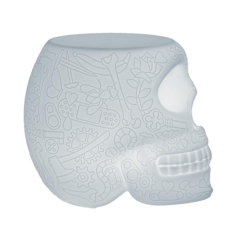 QEEBOO tabouret et table basse avec éclairage MEXICO STOOL AND SIDE TABLE LED RGB