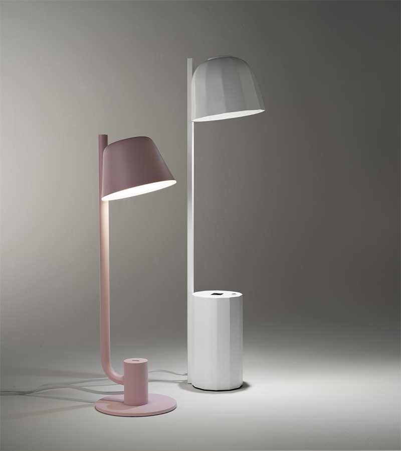 PRANDINA lampe de table NOVIA T1 USB